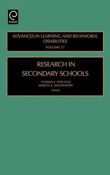 portada research second schools albd17h (in English)