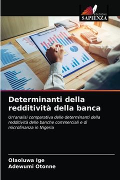 portada Determinanti della redditività della banca (en Italiano)