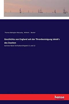 portada Geschichte von England Seit der Thronbesteigung Jakob's des Zweiten (en Alemán)