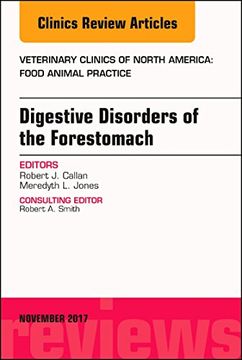 portada Digestive Disorders of the Forestomach, an Issue of Veterinary Clinics of North America: Food Animal Practice (Volume 33-3) (The Clinics: Veterinary Medicine, Volume 33-3) (en Inglés)