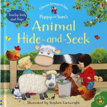 portada Poppy and Sam's Animal Hide-And-Seek (Farmyard Tales) (en Inglés)