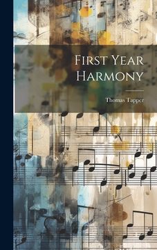 portada First Year Harmony (en Inglés)