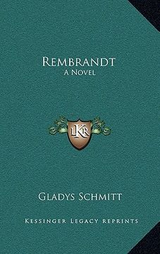portada rembrandt: a novel a novel