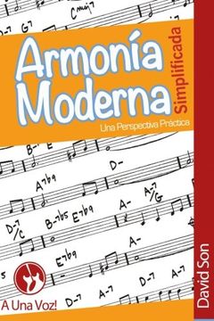 portada Armonía Moderna Simplificada: Una Perspectiva Práctica (Spanish Edition)