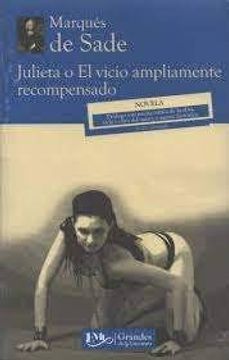 portada Julieta O El Vicio Ampliamente Recompensado (in Spanish)