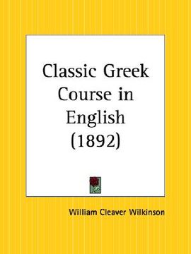 portada classic greek course in english (in English)