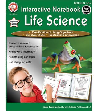 portada Interactive Notebook: Life Science, Grades 5 - 8 (en Inglés)