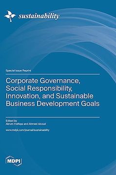 portada Corporate Governance, Social Responsibility, Innovation, and Sustainable Business Development Goals (in English)