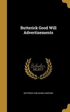 portada Butterick Good Will Advertisements (en Inglés)