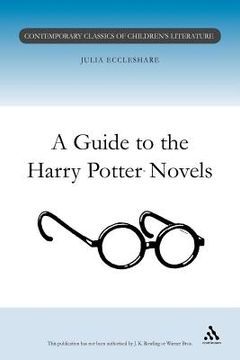 portada guide to the harry potter novels (en Inglés)