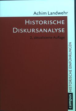 portada Historische Diskursanalyse. Historische Einführungen; Band 4 (en Alemán)