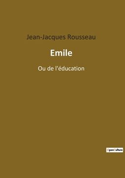 portada Emile: Ou de l'éducation (in French)