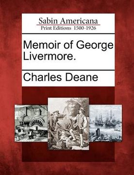portada memoir of george livermore. (in English)