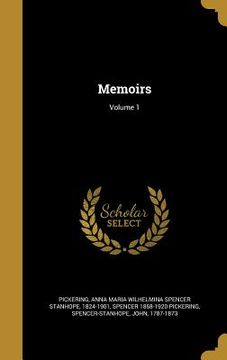portada Memoirs; Volume 1 (in English)
