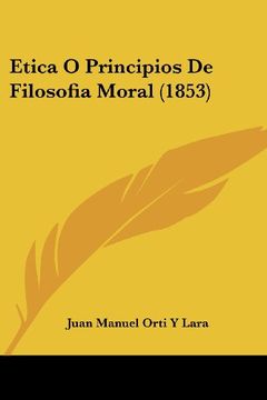 portada Etica o Principios de Filosofia Moral (1853)