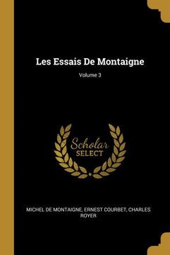portada Les Essais de Montaigne; Volume 3 