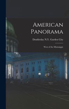 portada American Panorama: West of the Mississippi; (en Inglés)