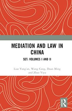 portada Mediation and law in China (Mediation and law in China, 1-2) (en Inglés)