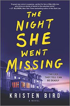 portada The Night she Went Missing: A Novel (en Inglés)