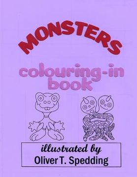 portada Monsters Colouring-in Book (en Inglés)
