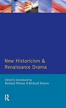 portada New Historicism and Renaissance Drama