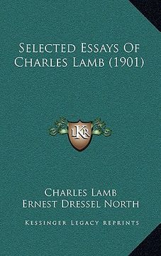 portada selected essays of charles lamb (1901)