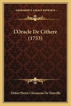 portada L'Oracle De Cithere (1753) (en Francés)