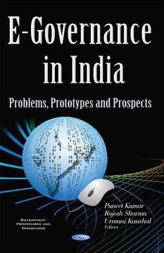 portada E-Governance in India: Problems, Prototypes and Prospects (Government Procedures and Operations) (en Inglés)