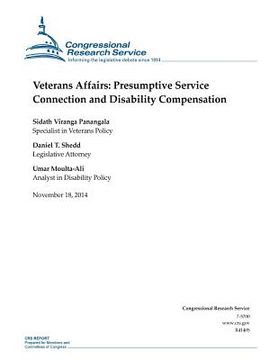 portada Veterans Affairs: Presumptive Service Connection and Disability Compensation (en Inglés)