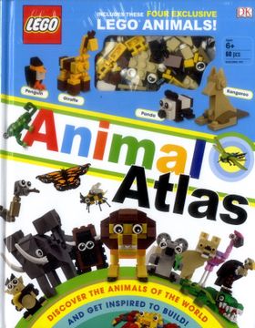 portada Lego Animal Atlas: Discover the Animals of the World and get Inspired to Build! (en Inglés)
