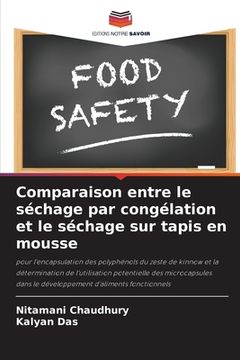 portada Comparaison entre le séchage par congélation et le séchage sur tapis en mousse (in French)