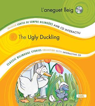 portada l´aneguet lleig the ugly duckling (en Catalá)