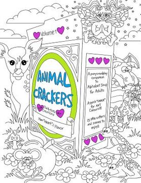 portada Animal Crackers: A pun-y/word play companion to Alphabet Soup for Adults (en Inglés)