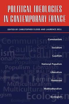 portada political ideologies in contemporary france (en Inglés)