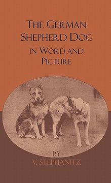 portada the german shepherd dog in word and picture (en Inglés)