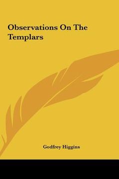 portada observations on the templars (en Inglés)
