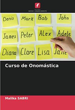 portada Curso de Onomástica (en Portugués)