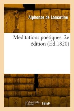 portada Méditations poétiques. 2e édition (en Francés)