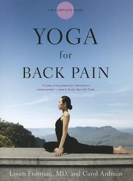portada yoga for back pain: the complete guide