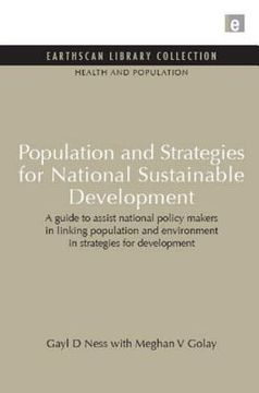 portada Population and Strategies for National Sustainable Development (en Inglés)