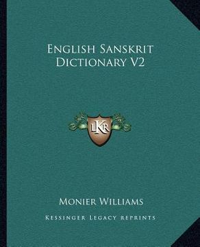 portada english sanskrit dictionary v2 (in English)