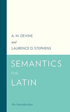 portada Semantics for Latin: An Introduction (en Inglés)