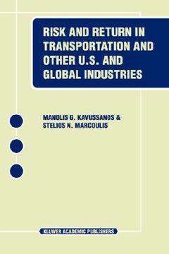 portada risk and return in transportation and other us and global industries (en Inglés)