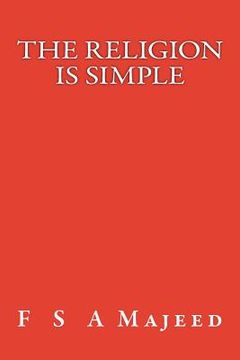 portada The Religion Is Simple (in English)
