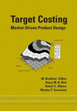 portada Target Costing: Market Driven Product Design: Market-Driven Product Costing (Mechanical Engineering)