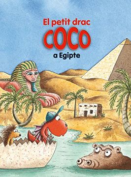 portada El petit drac Coco a Egipte (en Catalá)