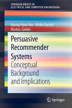 portada persuasive recommender systems