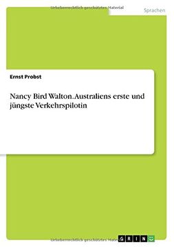 portada Nancy Bird Walton. Australiens erste und jüngste Verkehrspilotin (German Edition)