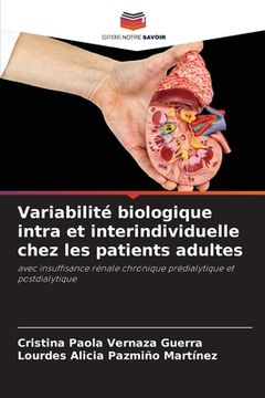 portada Variabilité biologique intra et interindividuelle chez les patients adultes (en Francés)