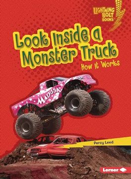 portada Look Inside a Monster Truck: How It Works (en Inglés)